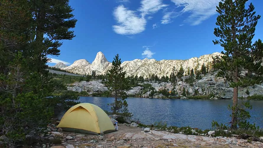 Camp near Finn Dome, John Muir Trail, California