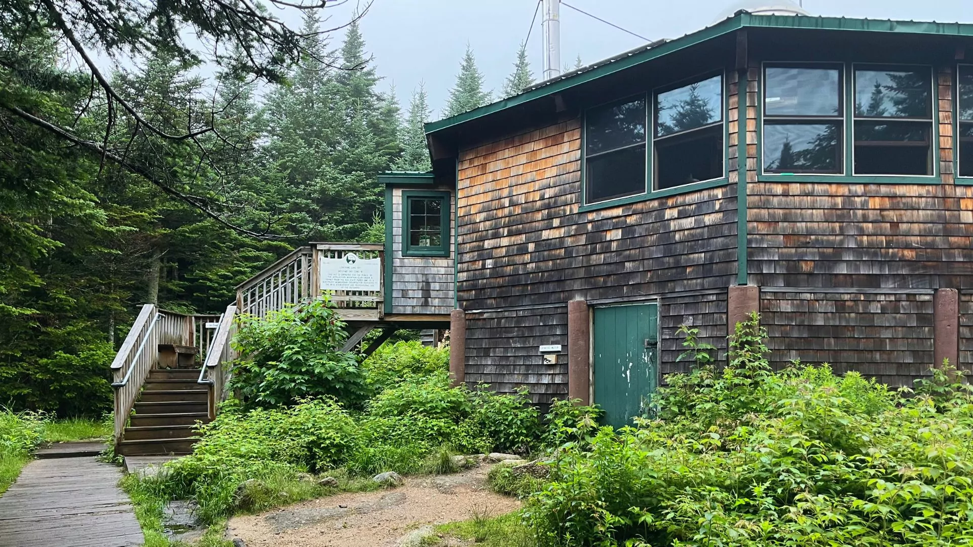 Lonesome Lake AMC hut New Hampshire