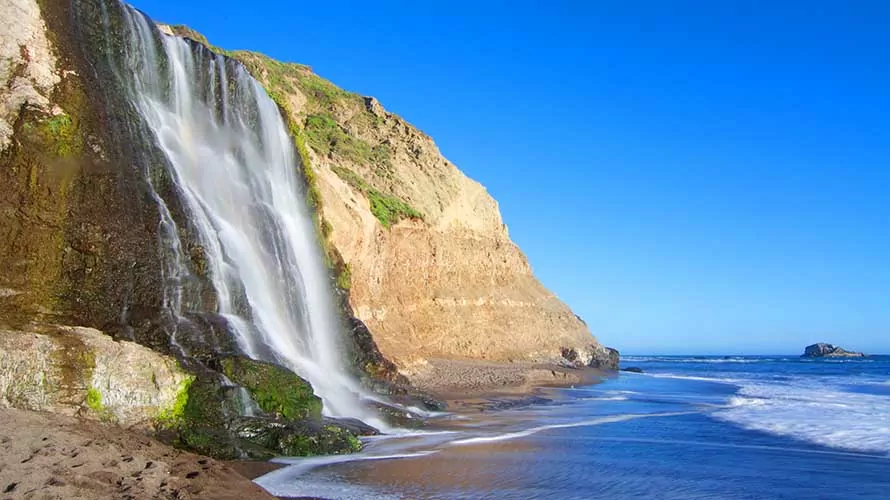 Alamere Falls in Point Reyes National Seashore