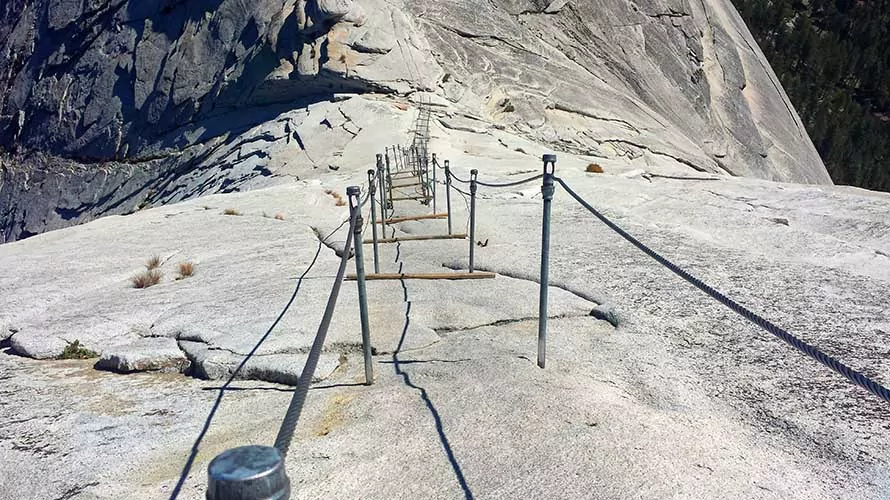 The Cables on Half Dome, Yosemite