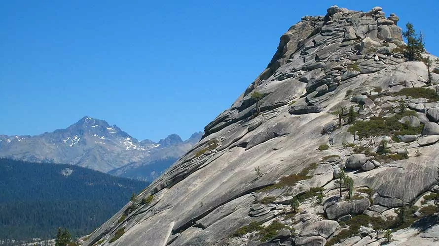 Granite slabs of Fresno Dome, California