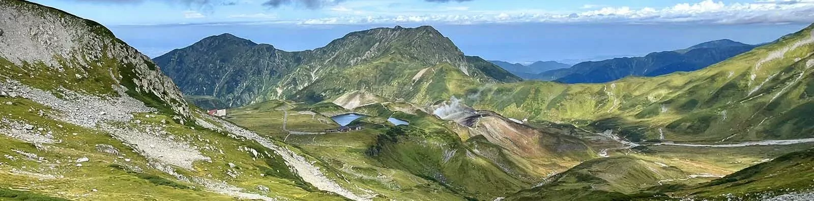 Northern Alps of Japan - alpine lakes and tundra