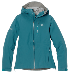 best rain jackets outdoor research foray 3L and aspire 3L