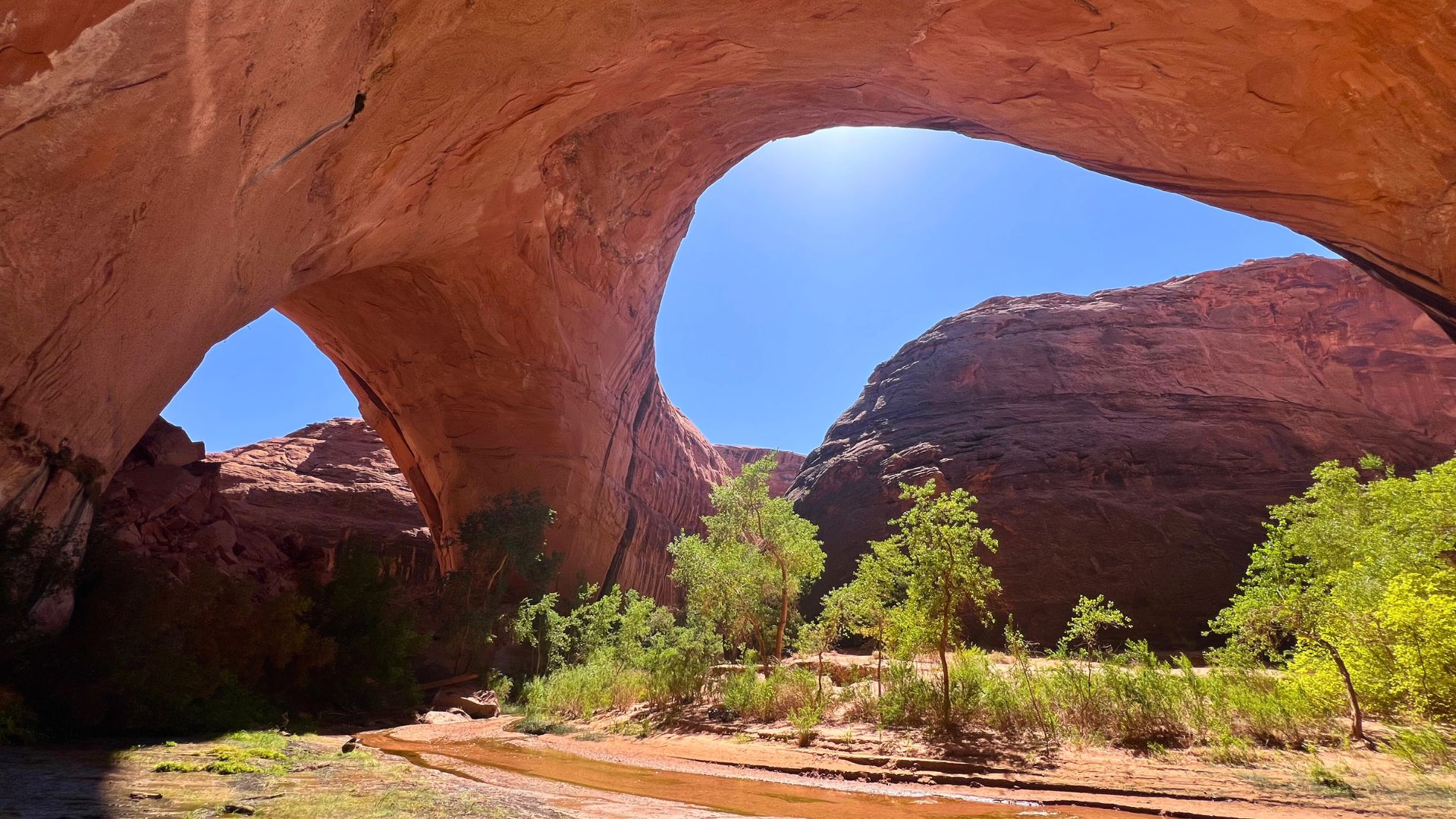 Jacob Hamblin Arch, Coyote Gulch in Utah