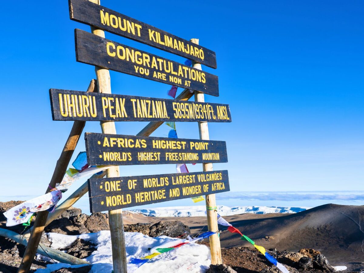 Mt Kilimanjaro summit