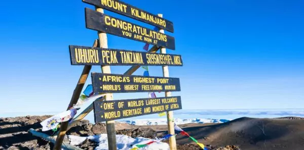 Mt Kilimanjaro summit