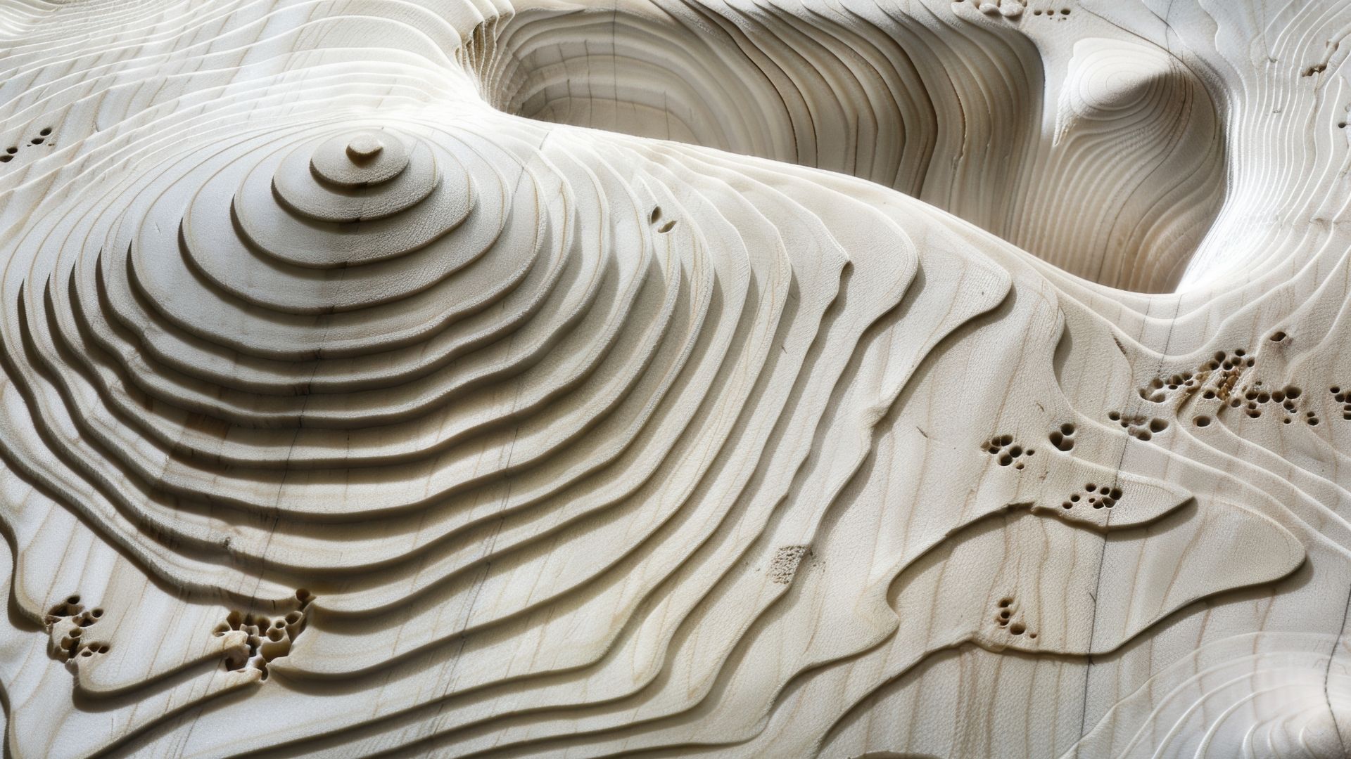 Elevation contour lines rise to a small mountain point