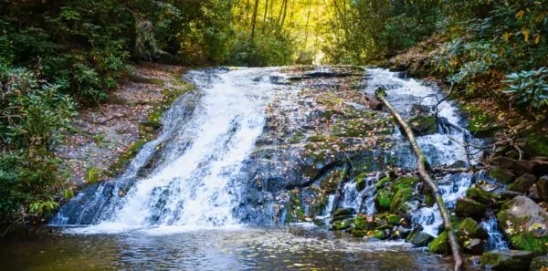 waterfall in Great smoky mountains national park