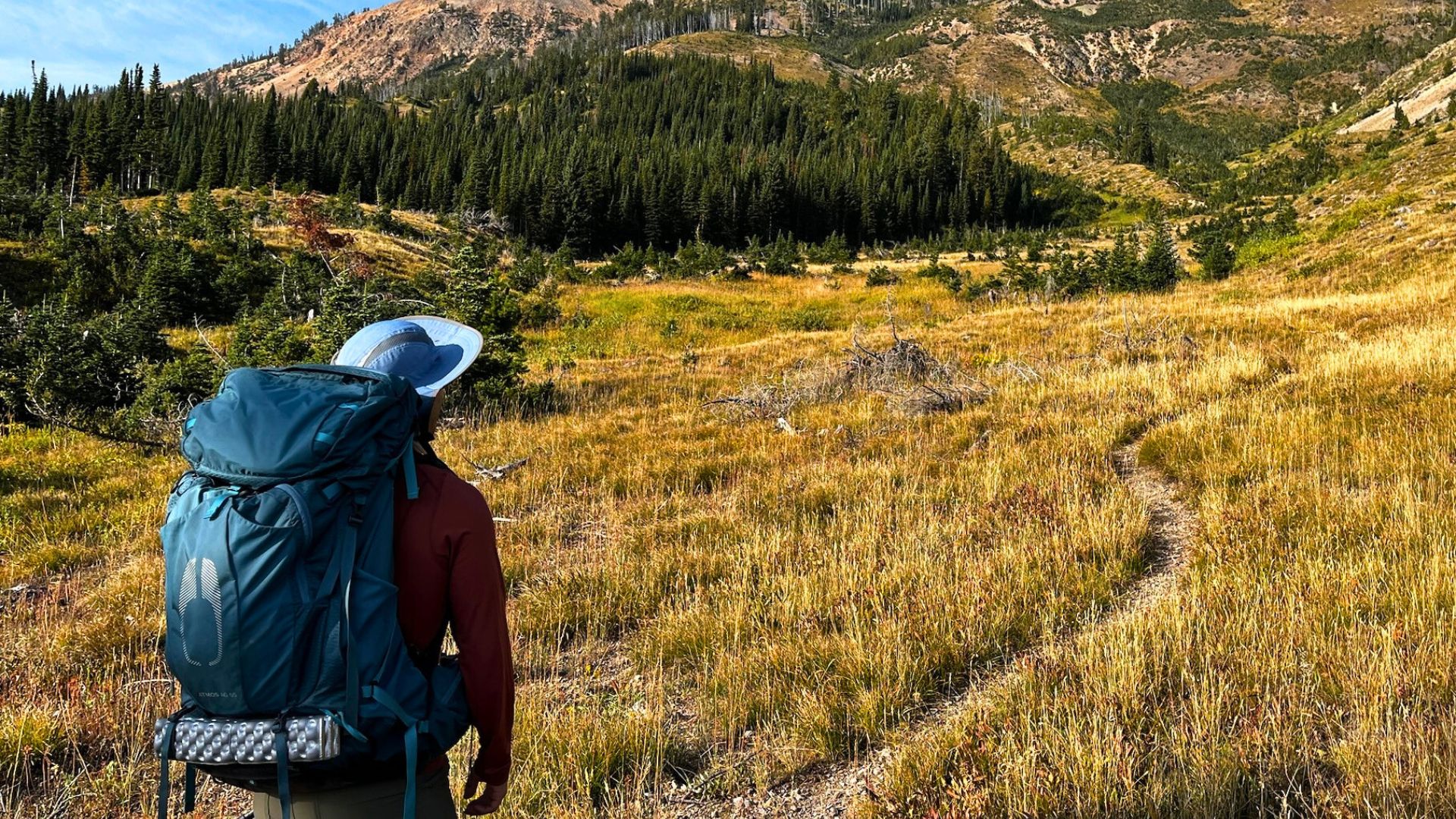 Backpacking in Yellowstone
