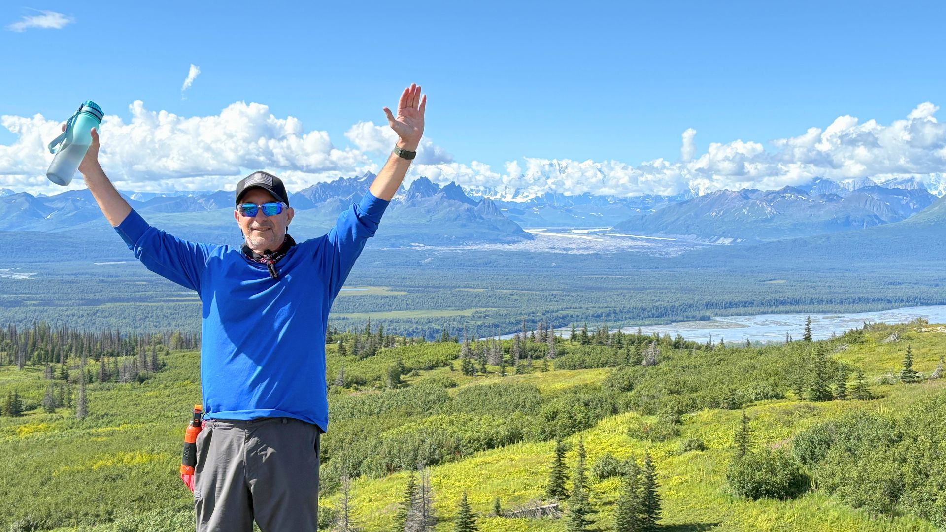 Day hiking in yellowstone