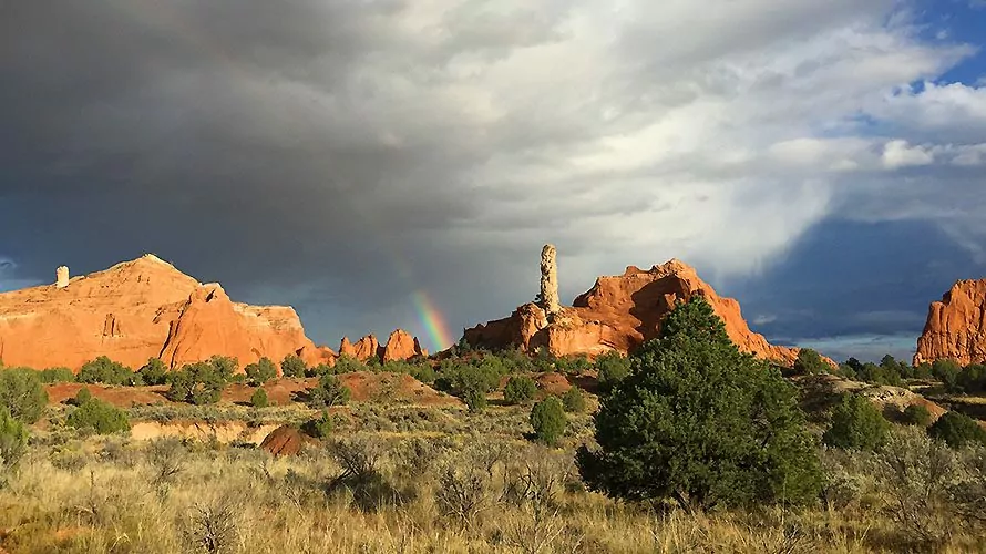 Rainbow over Grand Staircase-Escalante National Monument