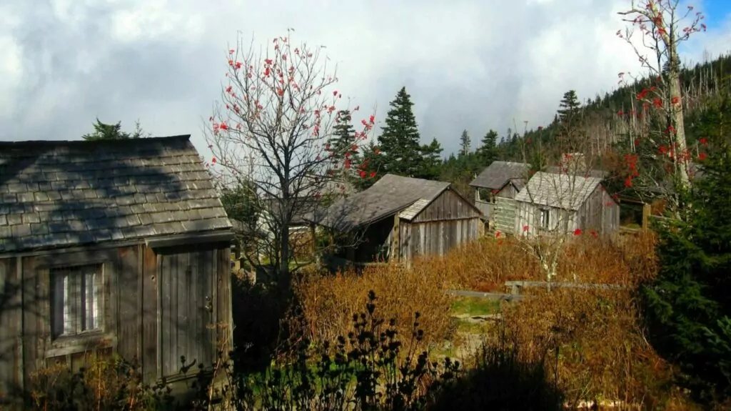LeConte Lodge on top of Mount LeConte