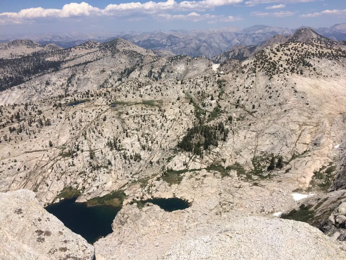 Yosemite peaks and lake