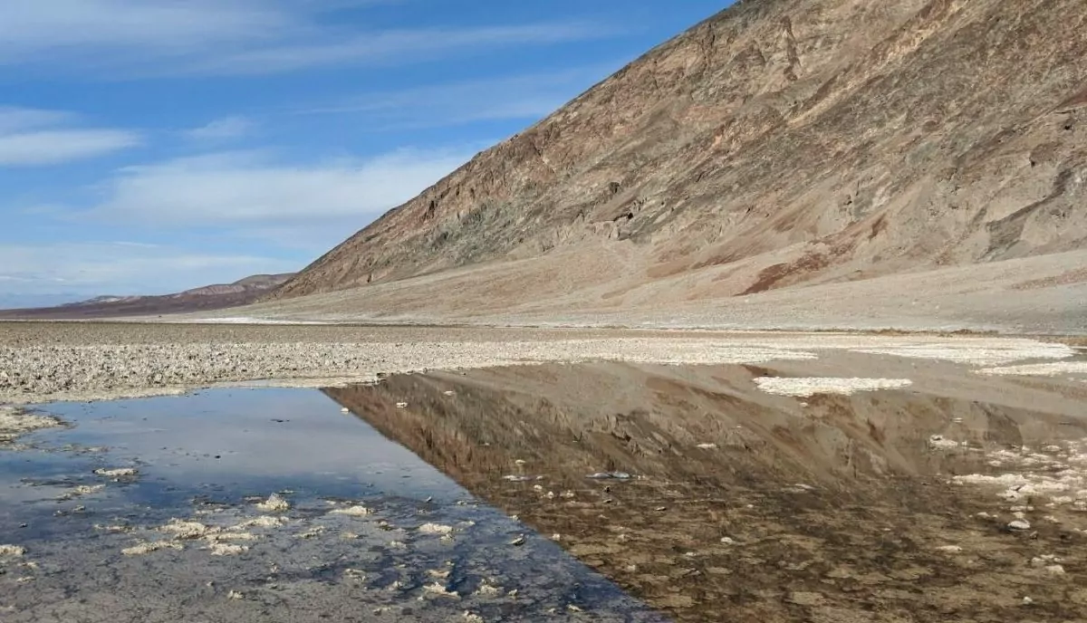 Death Valley with water