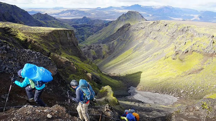 Iceland Laugavegur to Skogar Backpacking Tour Wildland Trekking