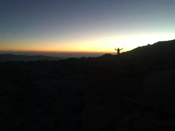 Longs Peak sunrise