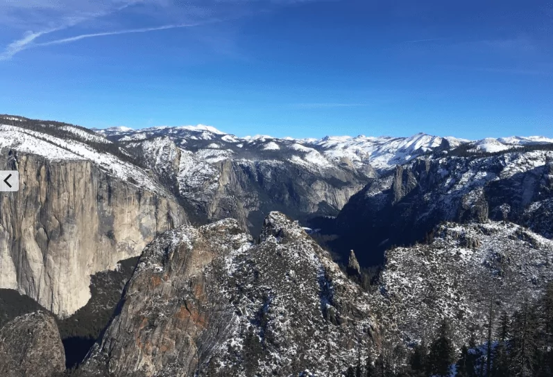 Yosemite mountains