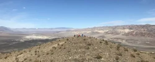Maar Crater hikers