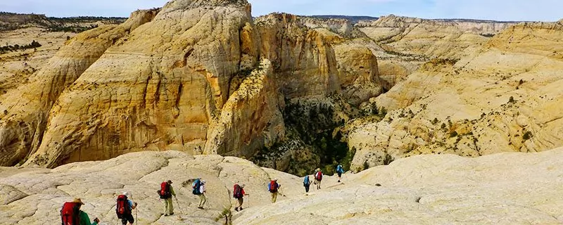 Hikers observation point