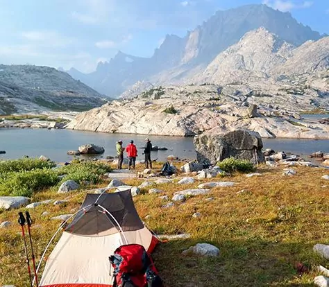 Amazing campsites in Wyoming