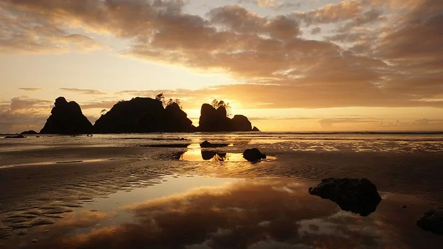 North coast trail sunset