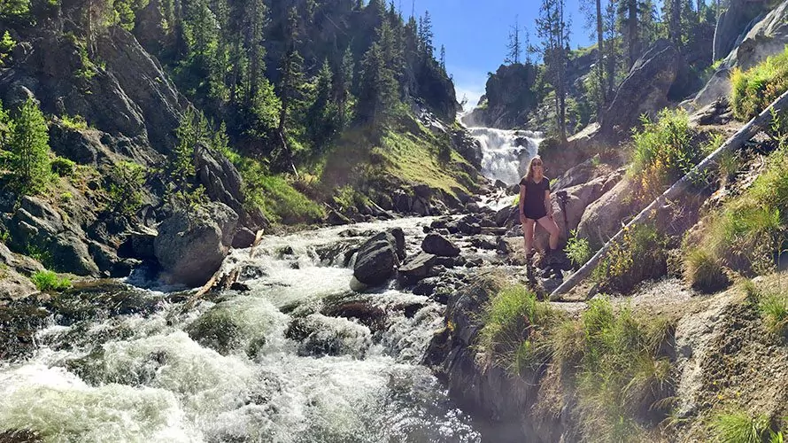 Mystic Falls Yellowstone Day Hike Wildland Trekking