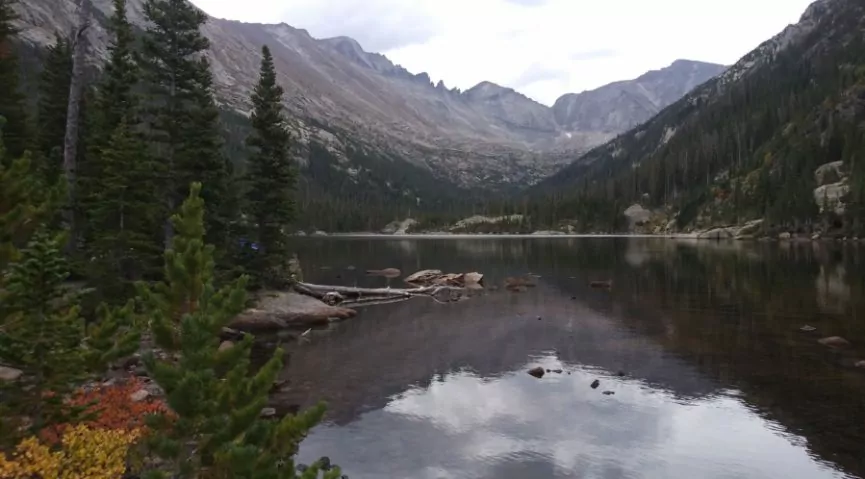 Rocky Mt Mills and lake