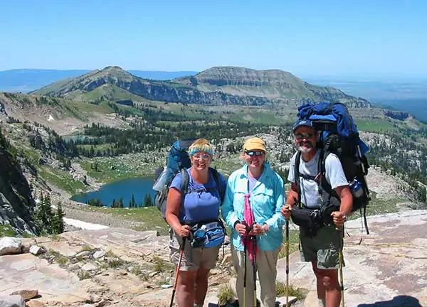 Hikers at Jackson Hole