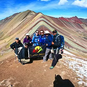 Group of hikers in Peru