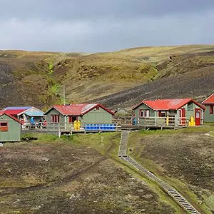 Hiking huts in Iceland