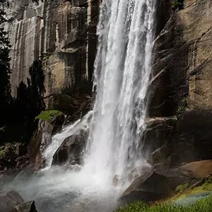 Snow melt leads to massive waterfalls in yosemite national park