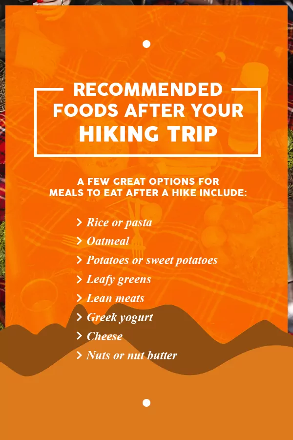 What To Eat After Hiking
