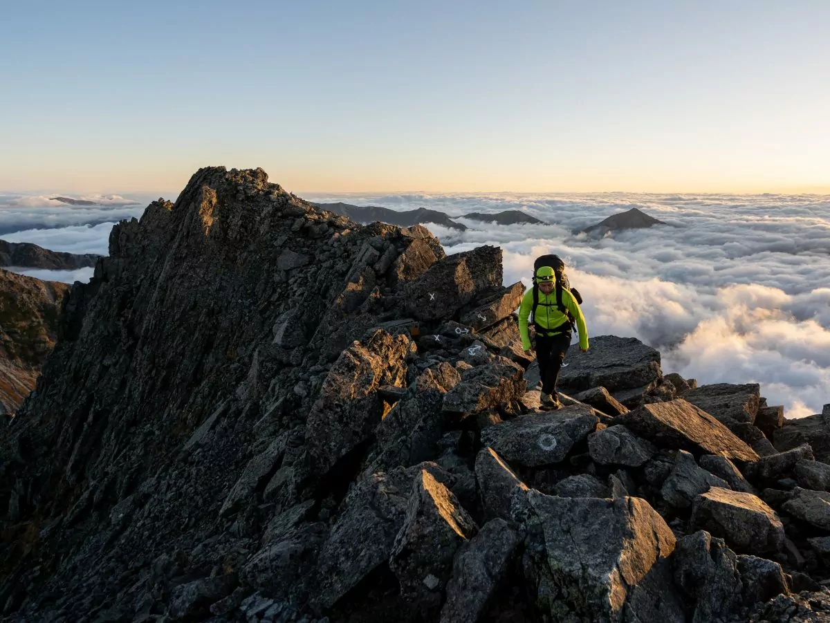 A sale long hike