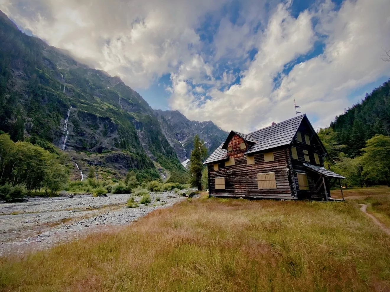 Enchated Valley chalet in Olympic National Park