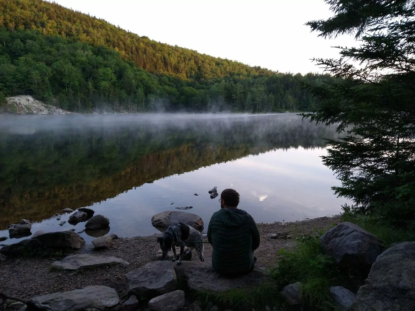 Little Rock Pond, Long Trail Vermont
