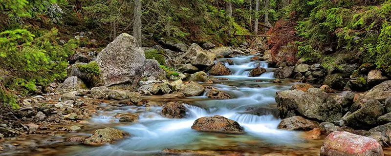 Beautiful river in Great Smoky Mountains