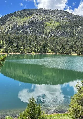 Cascade Lake, Yellowstone National Park