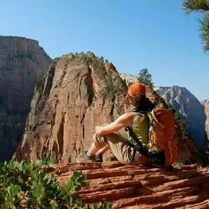 Zion in December hiking backpacking