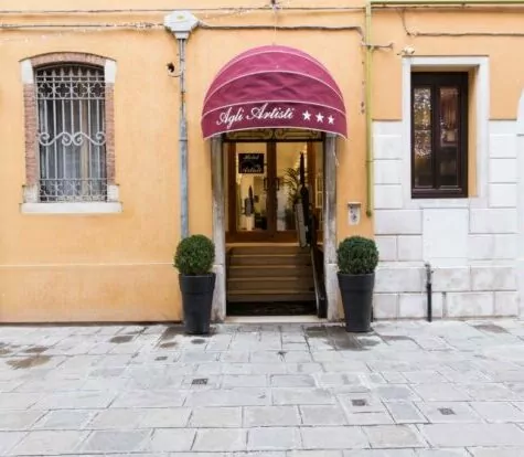 Venice hotel entrance