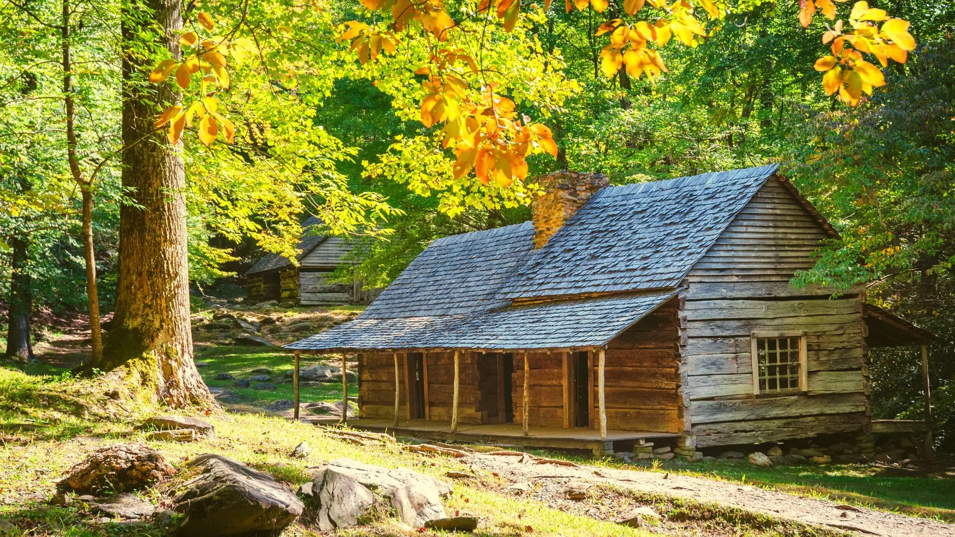 Historic cabin Great Smoky Mountains