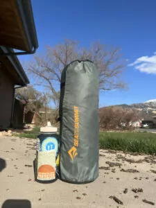 The Ikos TR2 is heavier that other tents on the market