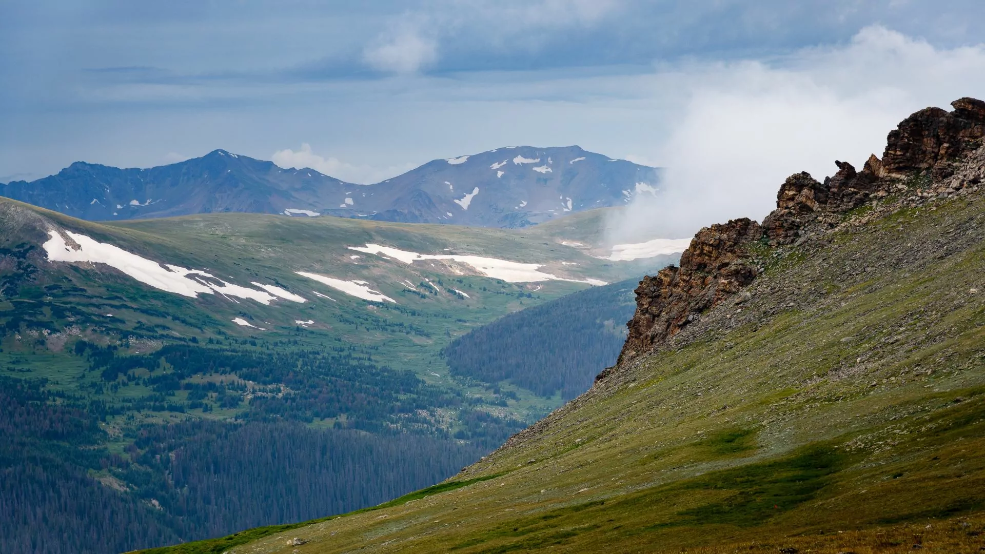 Continental Divide hike Rocky Mountain National Park