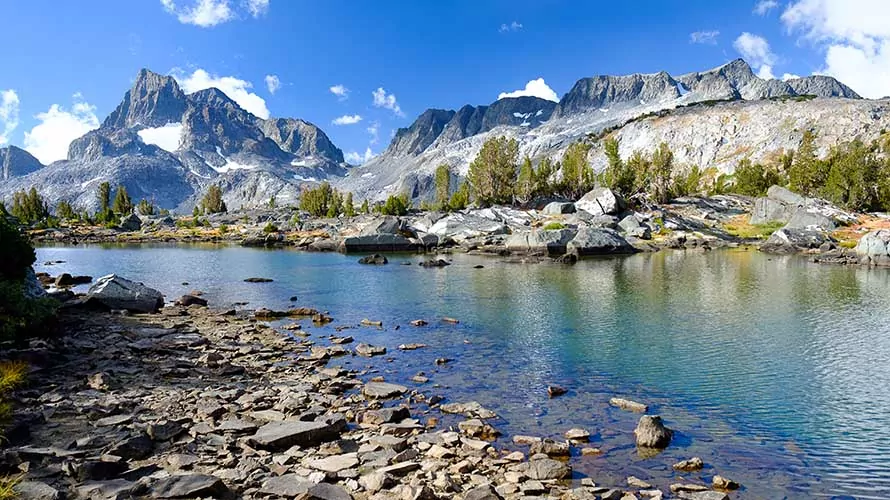 The John Muir Trail is a long-distance trail in the Sierra Nevada mountain range of California, passing through Yosemite, Kings Canyon and Sequoia National Parks.