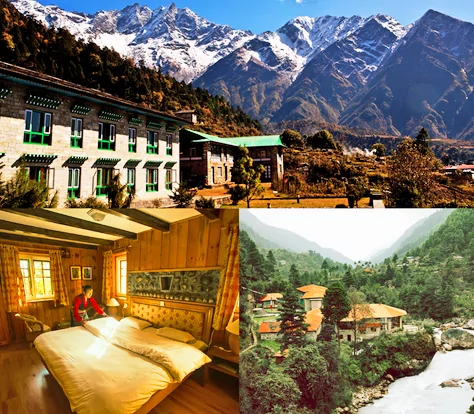 Mountain Lodges of Nepal hotels on the Everest Basecamp Trek