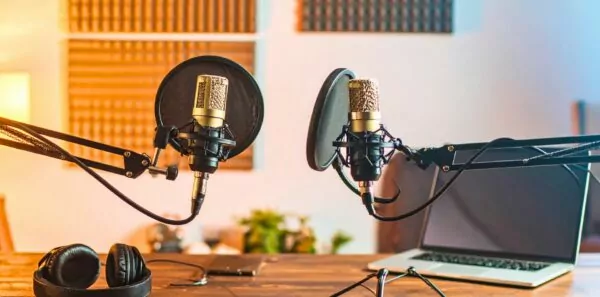 Podcast studio