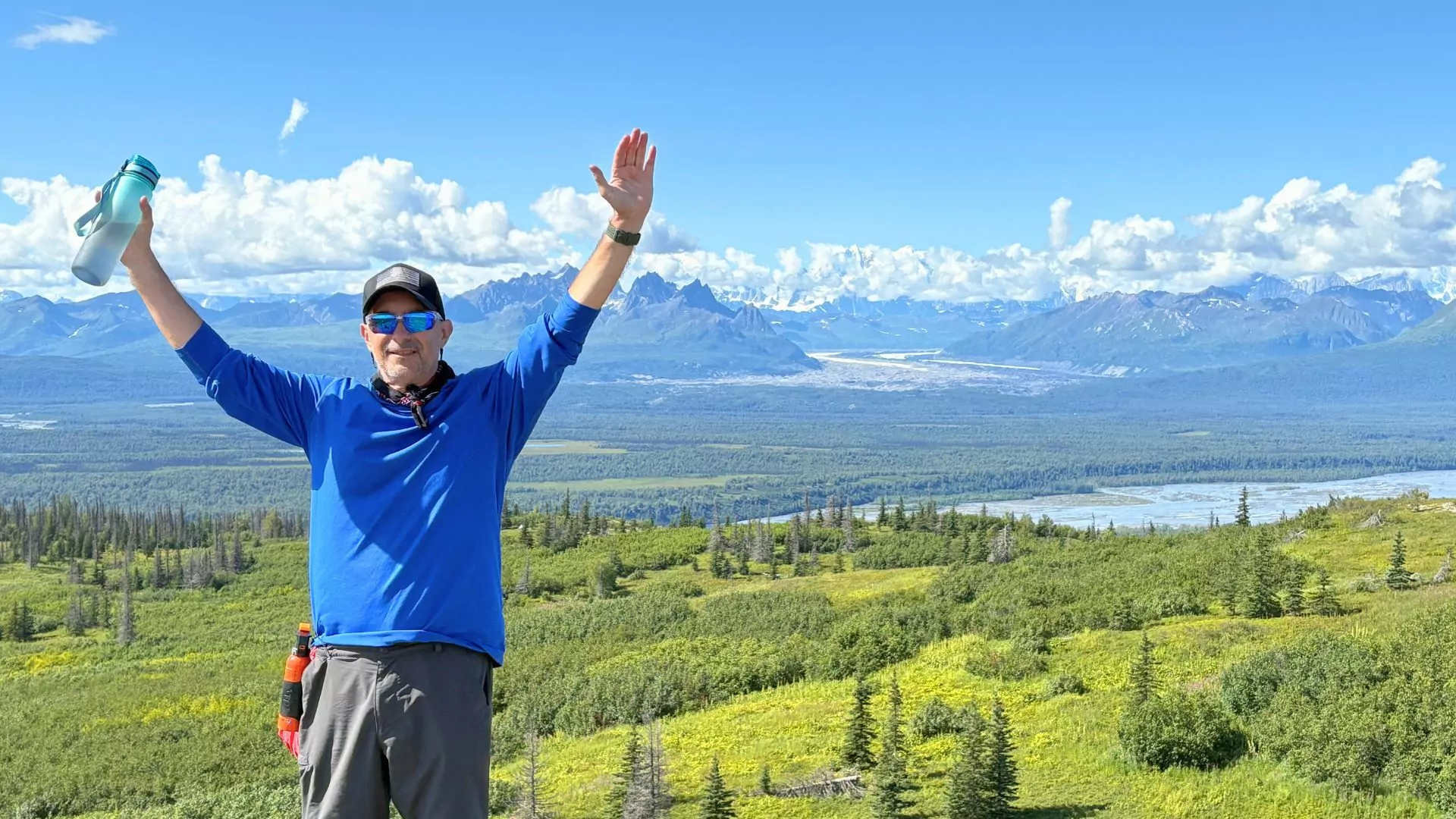 Day hiking in yellowstone