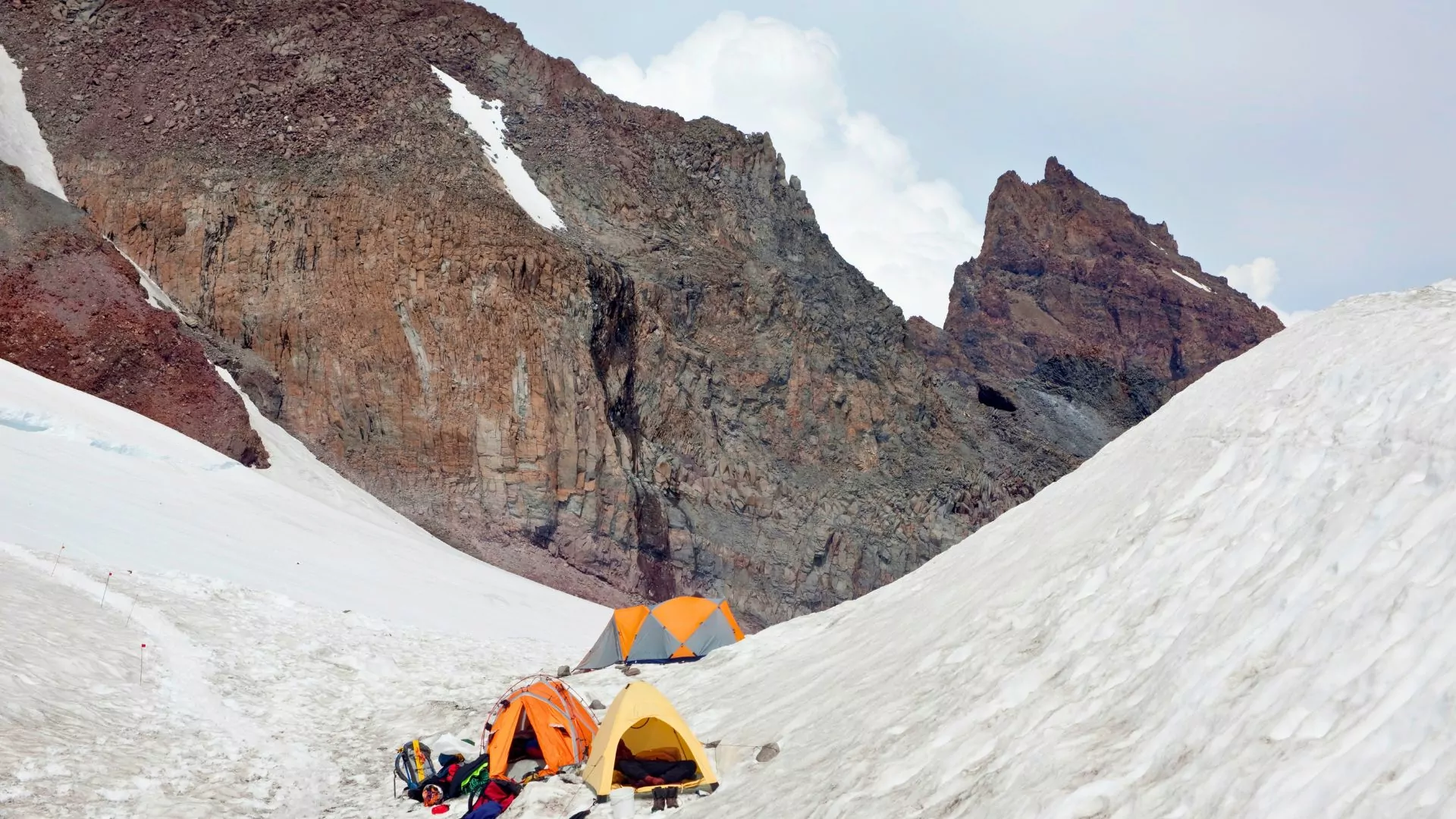 Muir Basecamp Mount Rainier