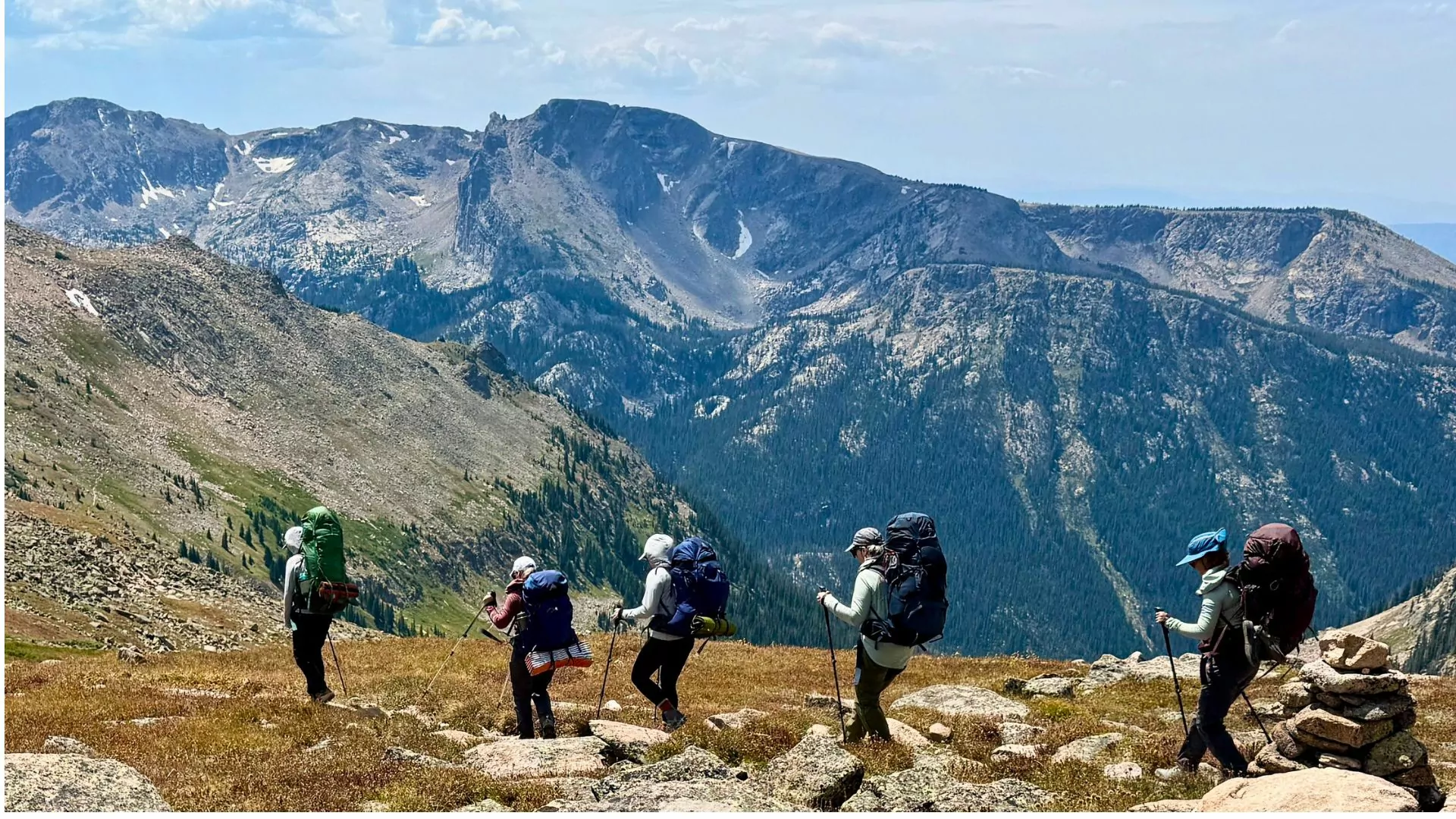 Summer backpacking in Colorado